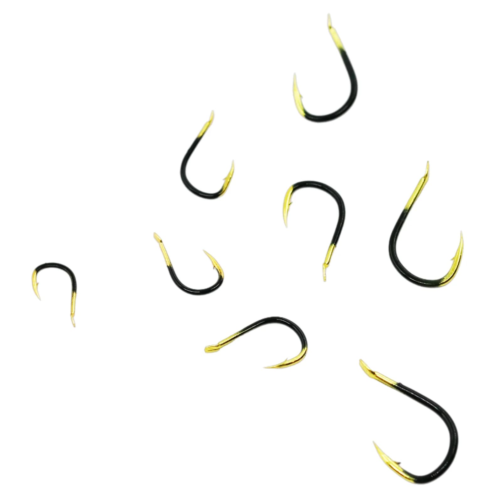 20-40tk mustad kuldsete soolavee ringkonksud